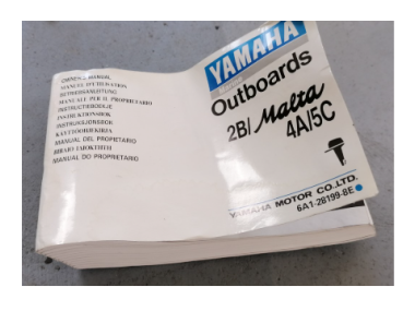Yamaha instructieboekje 2B/3A/4A/4B/5C